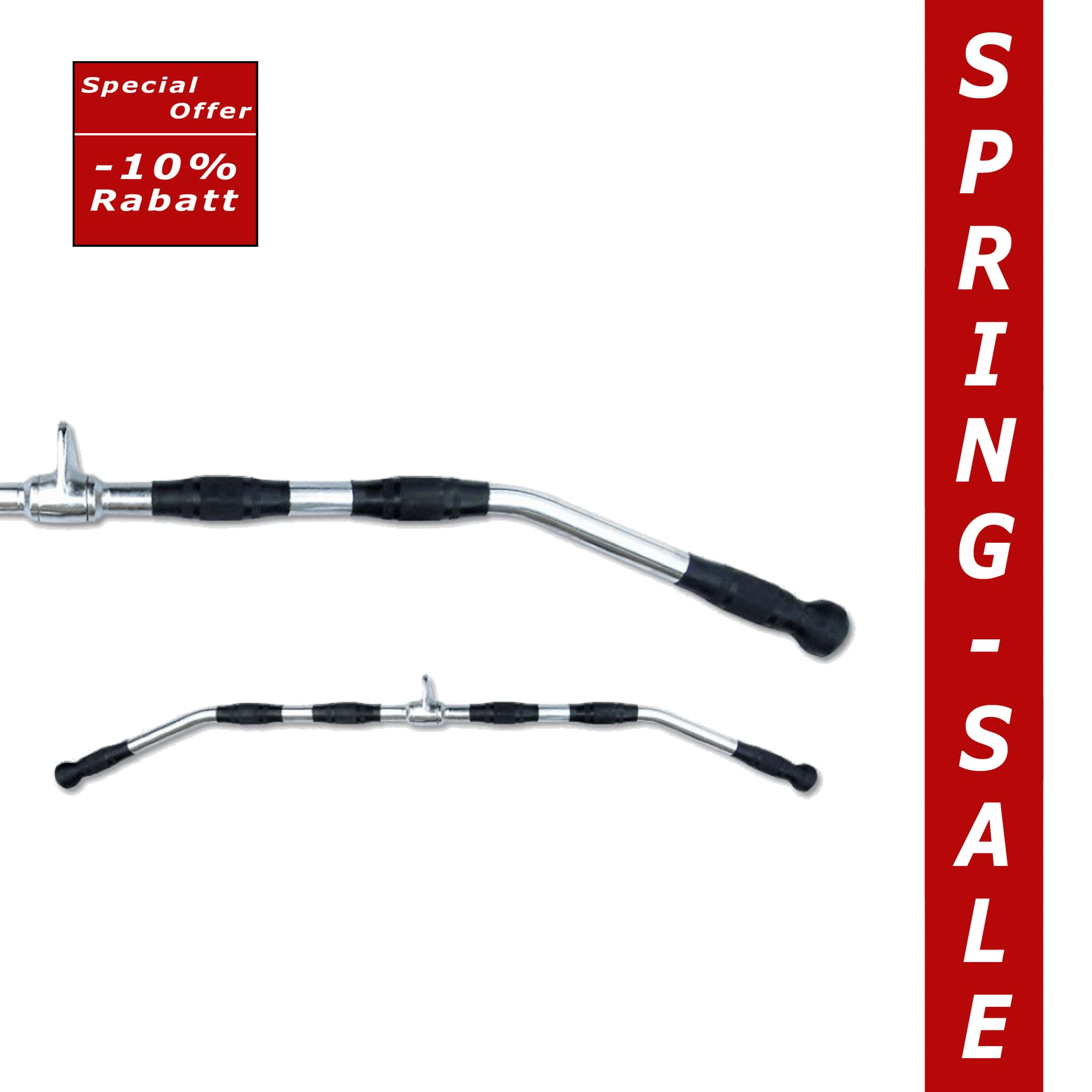 Bild von Kabelzuggriff, Latzugstange mit Drehgelenk (Ergogriffe)