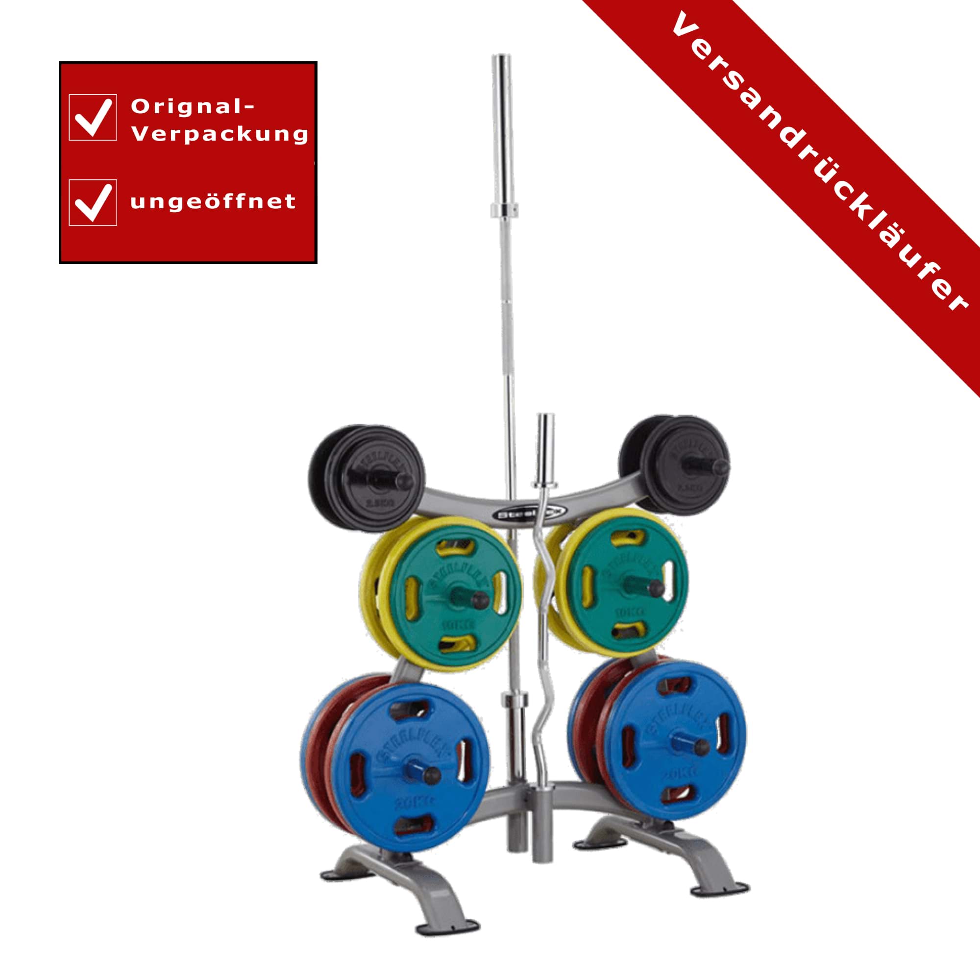 Bild von -Versandrückläufer- NTR Hantelscheibenständer & Stangenhalter