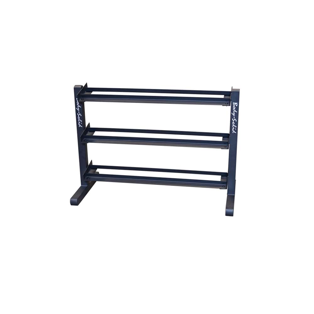 Bild von GDR-363B All in One Hantelablage, 3-lagig -Black-Edition-