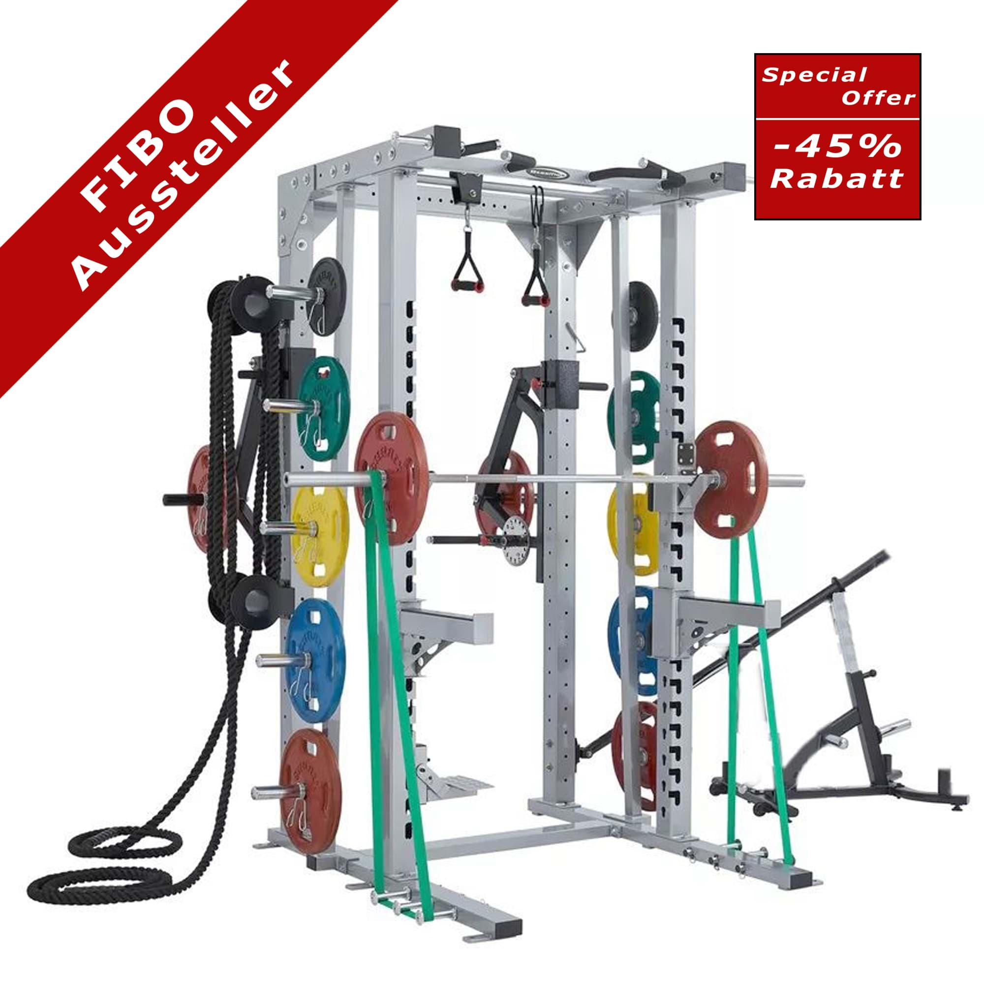 Bild von -FIBO-Aussteller- Steelflex MPR1P Power-Rack-Package