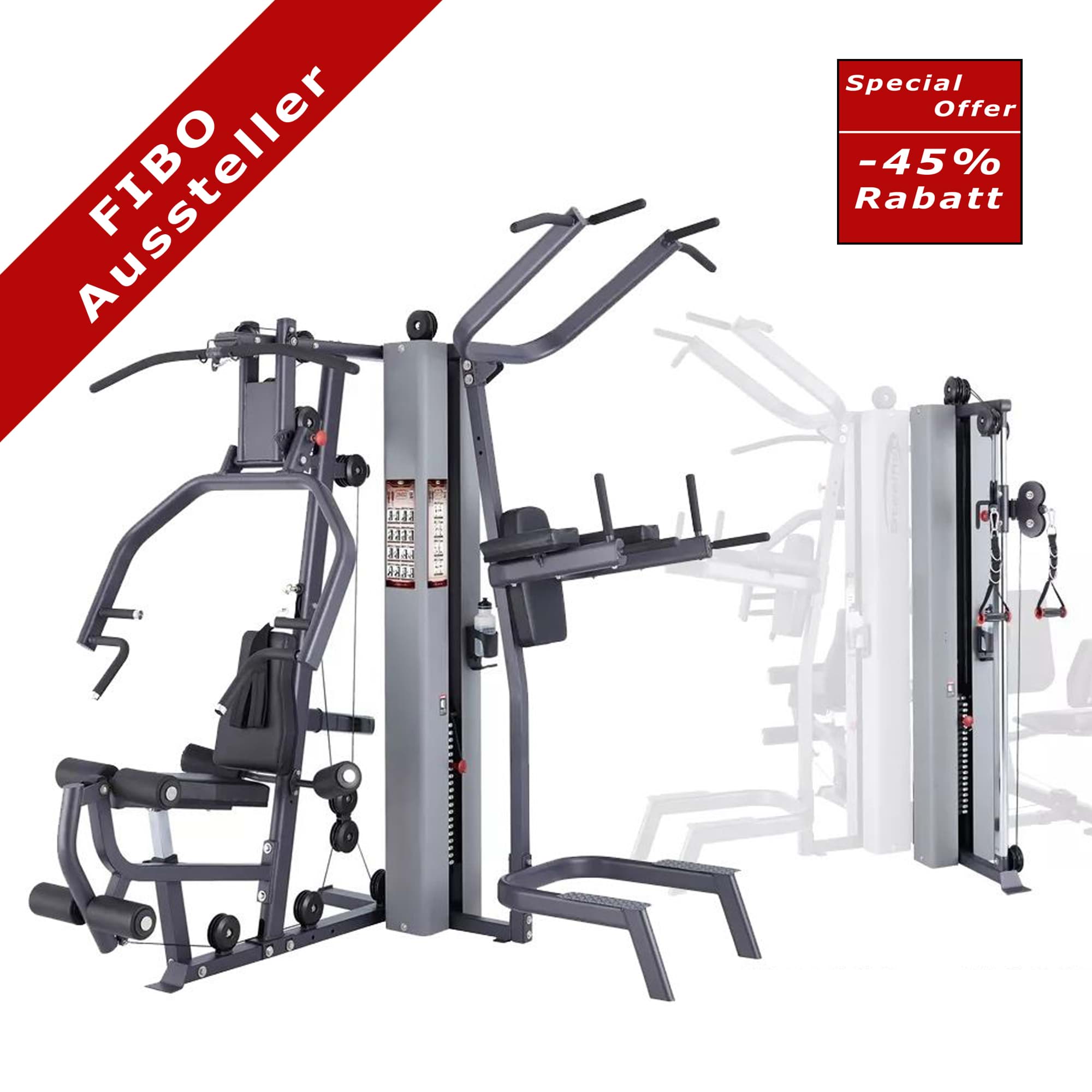 Bild von -FIBO-Aussteller- Steelflex MG100B+MGCCB Home Gym